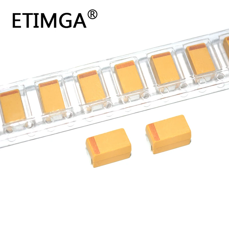 

D Type Tantalum Capacitor 100UF 25V 107K 10% 7343 SMD