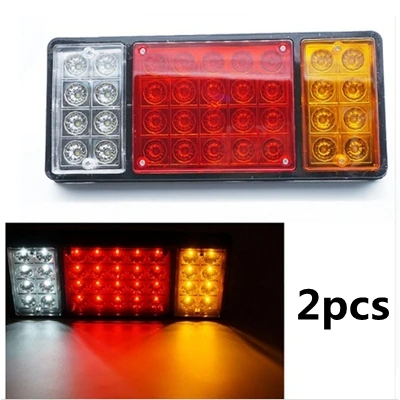 36 LEDS Marlaa DC 12 В 24 В светодиодный задний светильник, стоп-сигнал, Задний обратный светильник, индикатор для грузовика, прицепа, лодки, автомобиля, Предупреждение светильник - Цвет: 36 LEDS