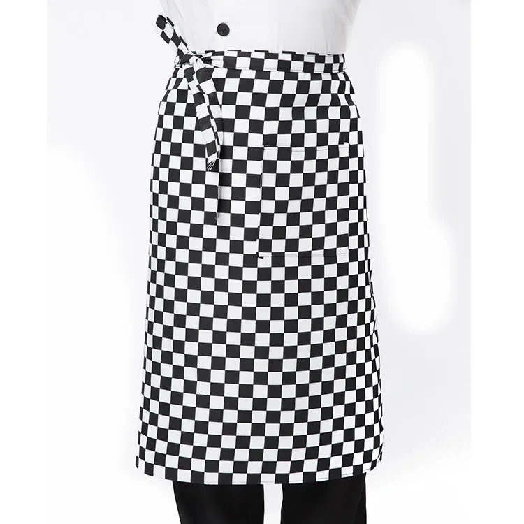 

Chef apron white stripe oil-proof for men and women