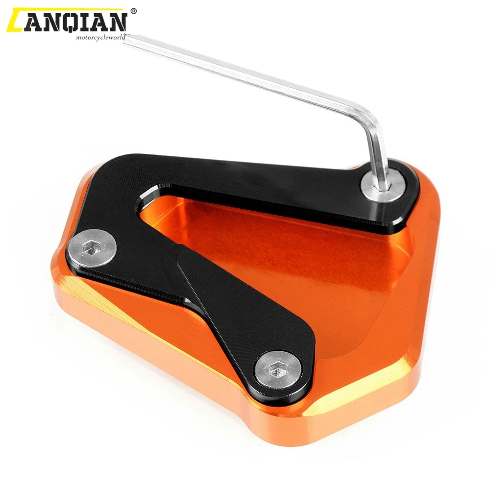 Аксессуары для мотоциклов расширение Поддержка пластина подставки подножка