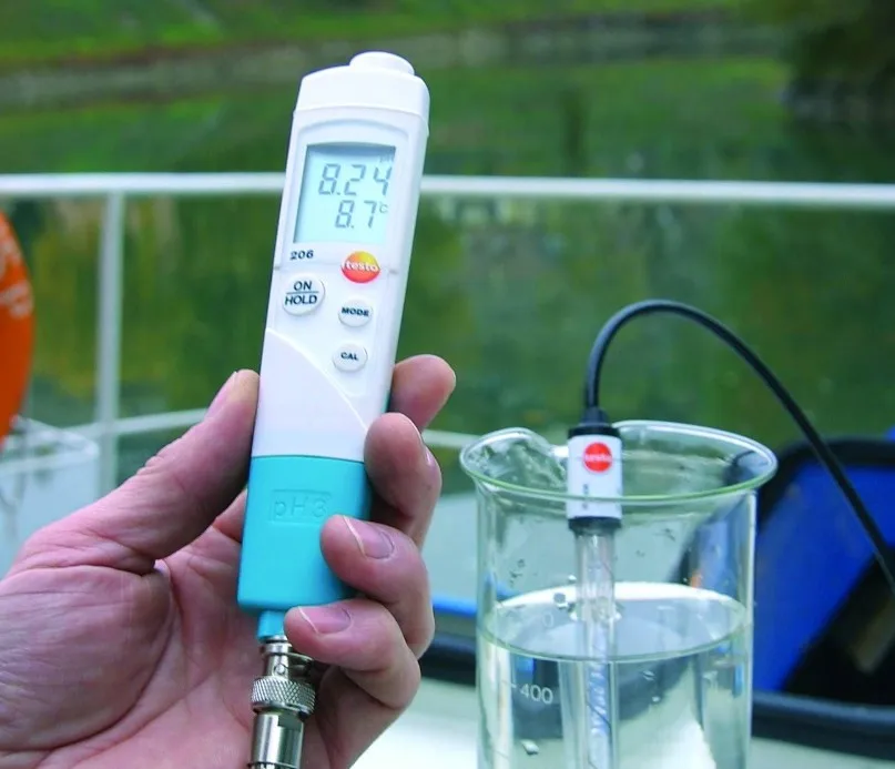 Прибор для измерения PH Testo 206 PH2 тестер жидкостей 0563 2062|ph meter|ph meter testerph tester |