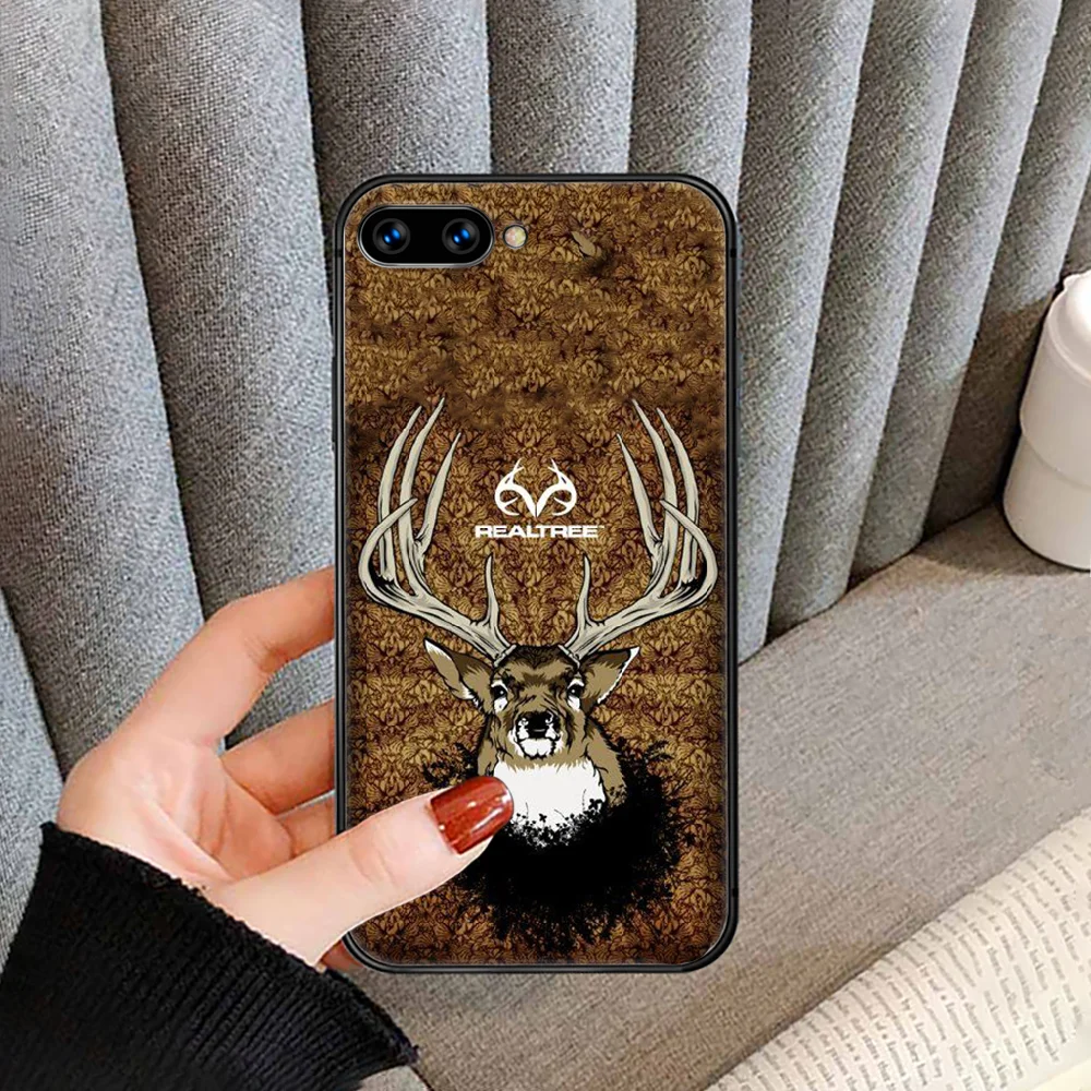 

American Camouflage Brand REALTREE Phone Case For HUAWEI honor nova 5 7 8 9 10 20 30 A C T I X Lite Pro black funda luxury