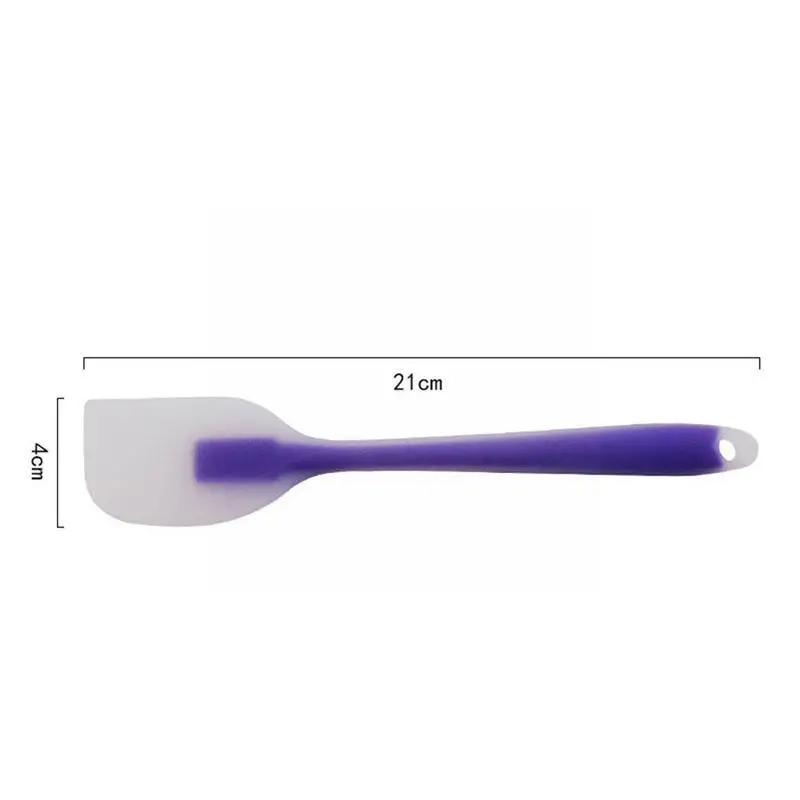 

Silicone Shovel Silicone Cream Baking Scraper Chocolate Bakery Smoother Tool Pastry Resistant Heat Spreader Kitchen R7N0