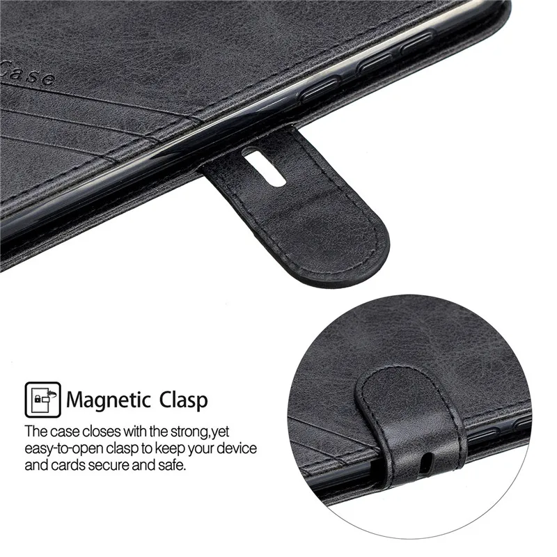 y5 2019 case for huawei y5 2019 coque leather flip case on for fundas huawei y 5 y5 2019 y52019 phone case magnetic wallet cover free global shipping