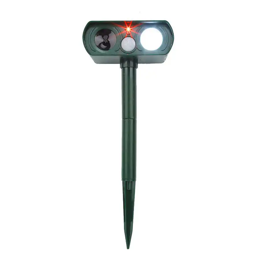 2PCS Solar Power Garden Ultrasonic Pest Mouse Snake Repeller Repellent HG | Дом и сад