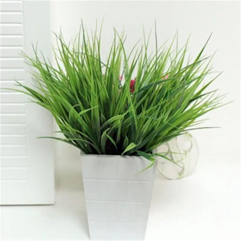 Настольная искусственная зелень пластиковые поддельные листья кустарники за