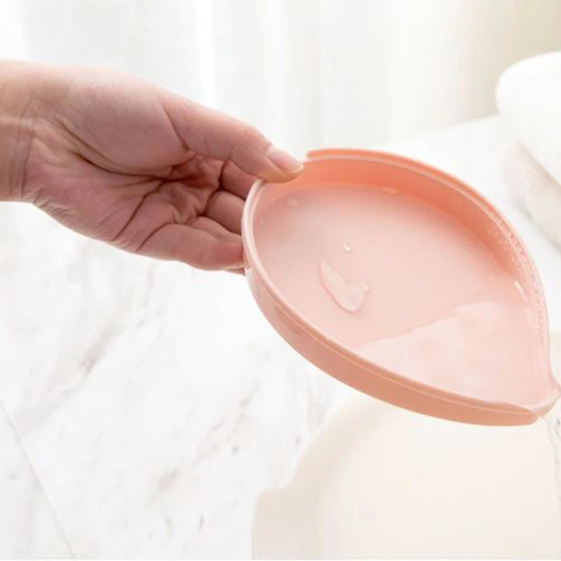 Двухслойный дренаж для мыла в форме листа коробка хранения ванной контейнер