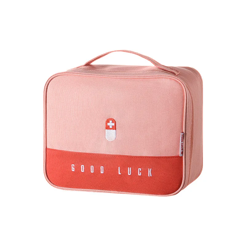

Thickened Large-capacity Medicine Box, Home Portable Storage Bag, Cloth Box, Multi-functional Layered Medicine Box