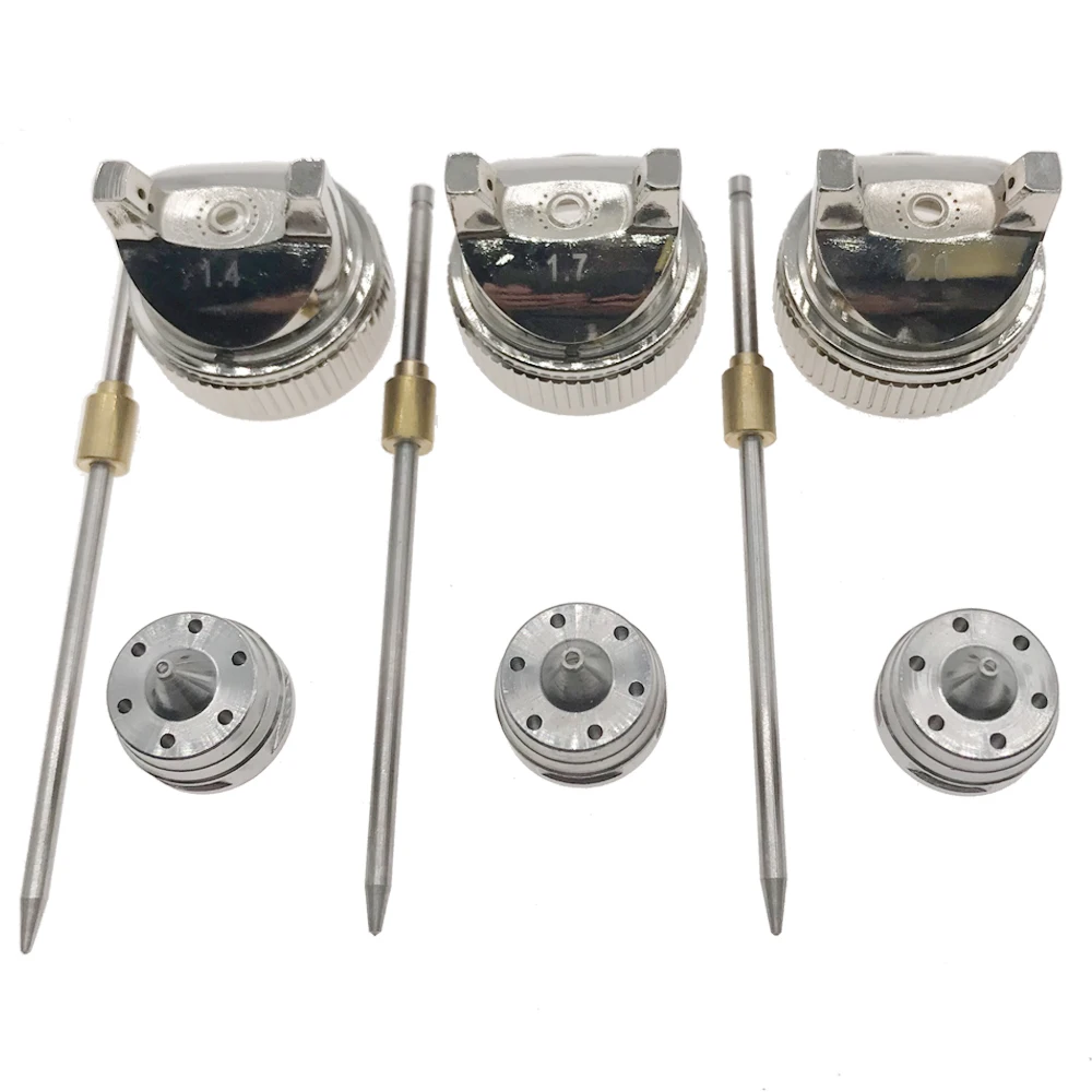 Комплект насадок на замену для распылителя HVLP ручной пневматический пистолет