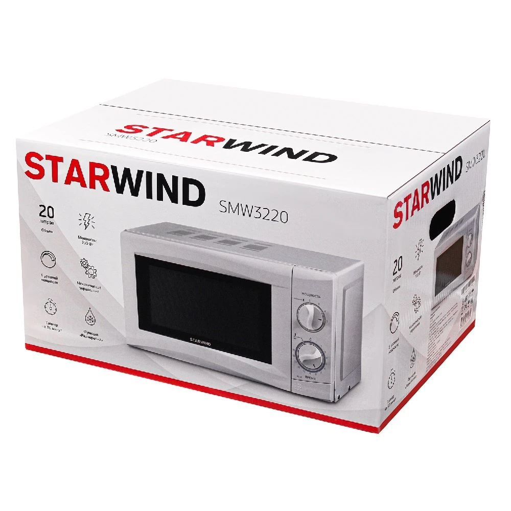 Микроволновая печь Starwind SMW3220_G | Бытовая техника