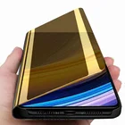 Умный зеркальный Чехол-книжка для xiaomi poco x3 pro, poco x, 3 x, 3, 3x pro, poko x3pro, pocox3pro, магнитный чехол-подставка