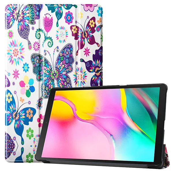 SM T515 SY CSHD Чехол для samsung Galaxy Tab A SM-T510 SM-T515 T510 T515 чехол для планшета чехол-подставка для Tab A 10,1 '' чехол для планшета+ подарок - Цвет: SM T515 SY CSHD