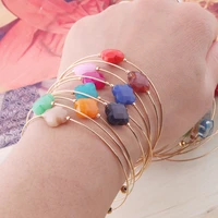 neefuwofu y2k open natural stone bracelets bohemia de madera pulseira estrela de cinco pontas adjustable bracelet perles