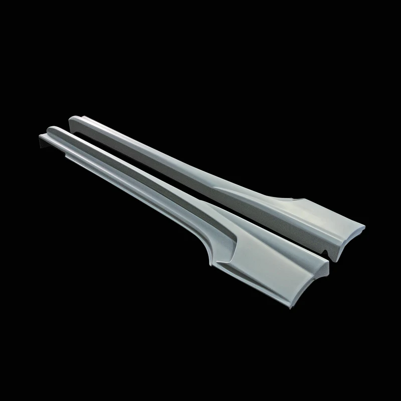 

unpainted for 13-17 BRZ SCF Style frp fiber glass Side skirt lip trim (2Pcs)