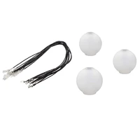 10x leather band collar 2mm necklace necklace clasp with 3x sphere chain ball resin mold