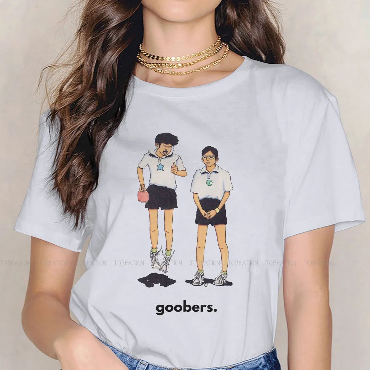

Peco And Smile Stanced Up 4XL TShirt for Girl Ping Pong Sport Anime Manga Hip Hop 4XL 5XL Gift Idea T Shirt Short Sleeve Ofertas