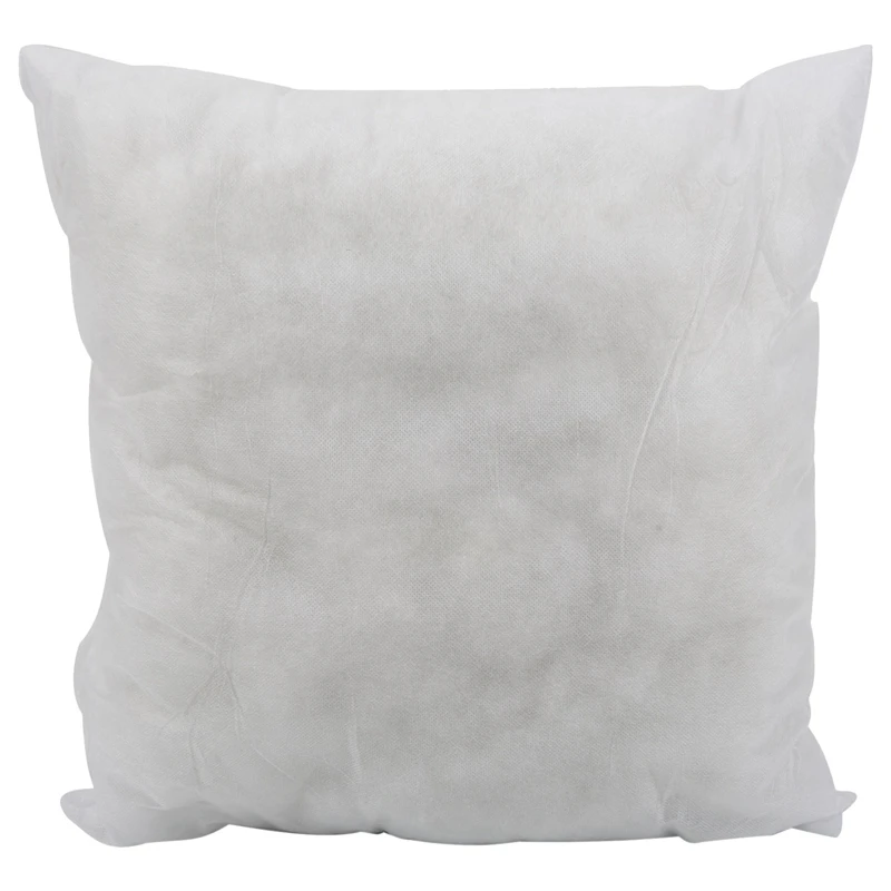 Подушка из полипропилена и хлопка 45 х45 см | Дом сад