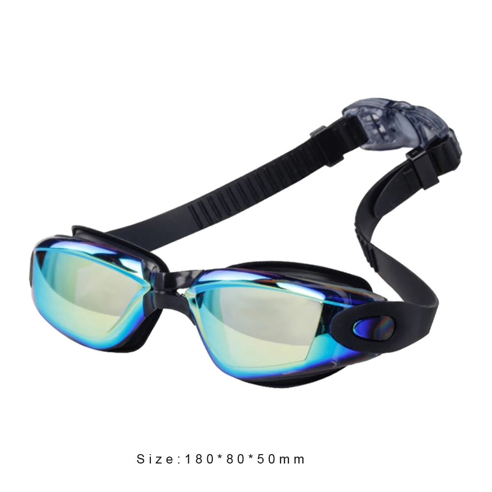 

Unisex Electroplating Lens Swimming Glasses High Definition Anti-fogging Waterproof UV Protect Goggles Swim Product