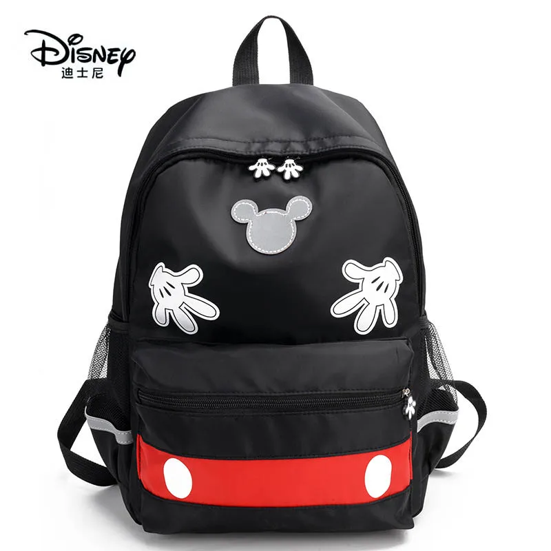 

Женский вместительный рюкзак Disney Mickey Mouse, водонепроницаемая сумка на плечо для студентов, дамская сумочка, милые Мультяшные сумки
