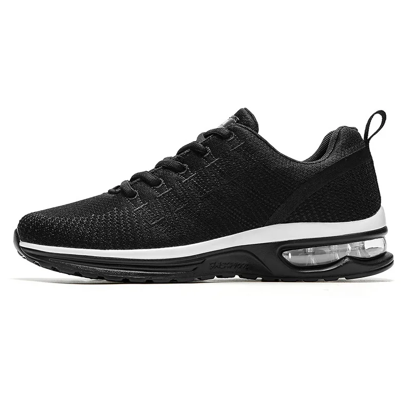 

Air Cushion Sneakers for Men Lace up Men's Sports Shoes Mesh Breathable Casual Sneakers Summer Male Platform Running Shoes