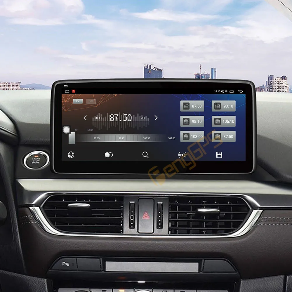 Автомагнитола для Mazda 6 Atenza мультимедийный проигрыватель на Android с IPS экраном GPS
