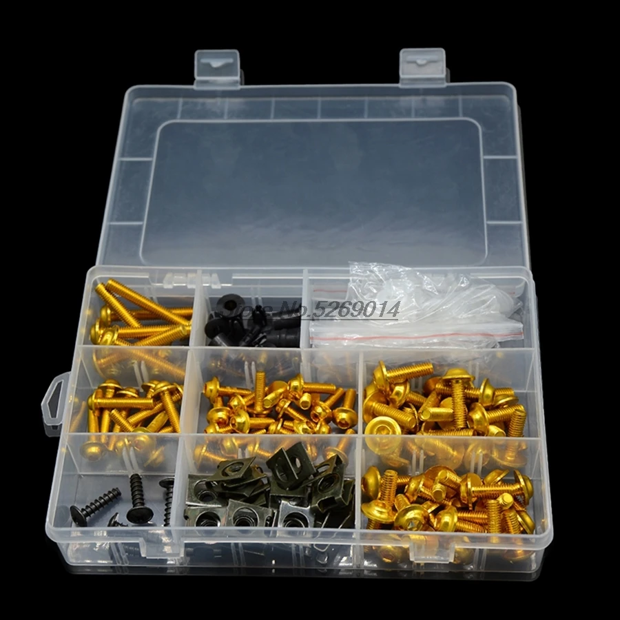 Крышка мотоцикла полностью обтекатель болты гайки винтовая резьба для 650F Honda Cbf Cbr