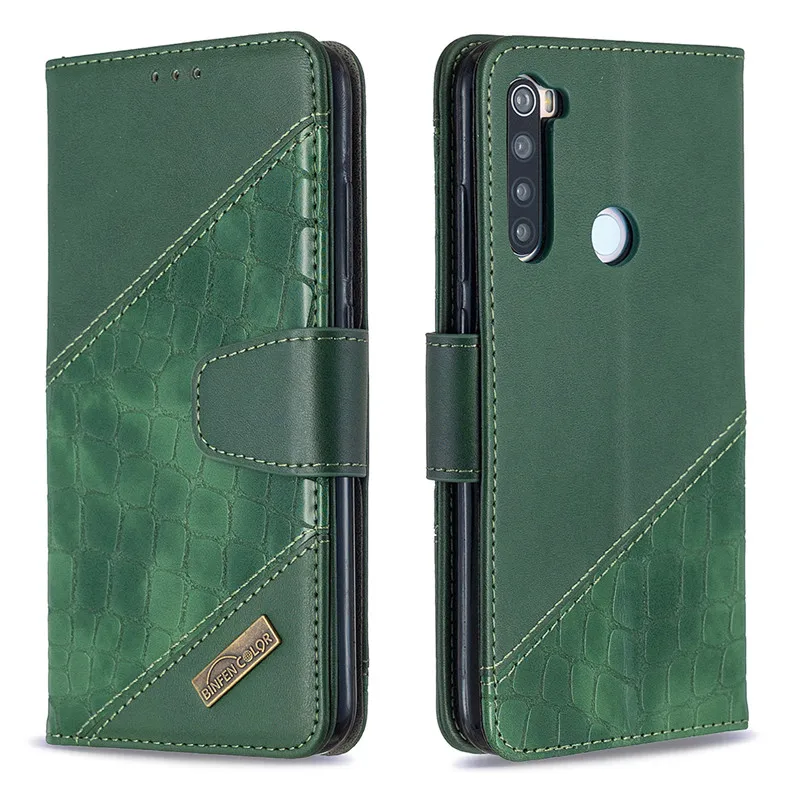 

New Style For Xiaomi Redmi Note 8 Case Crocodile Leather Flip Magnetic Phone Cover sFor Xiomi Redmi 8 8A Note 8 Pro 8T Note8 8Pr