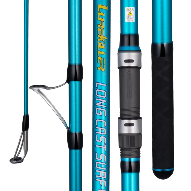 Lurekiller Новый Япония Fuji Запчасти 4 2 м 3 секции Surfcasting стержень 100 250 г высоким