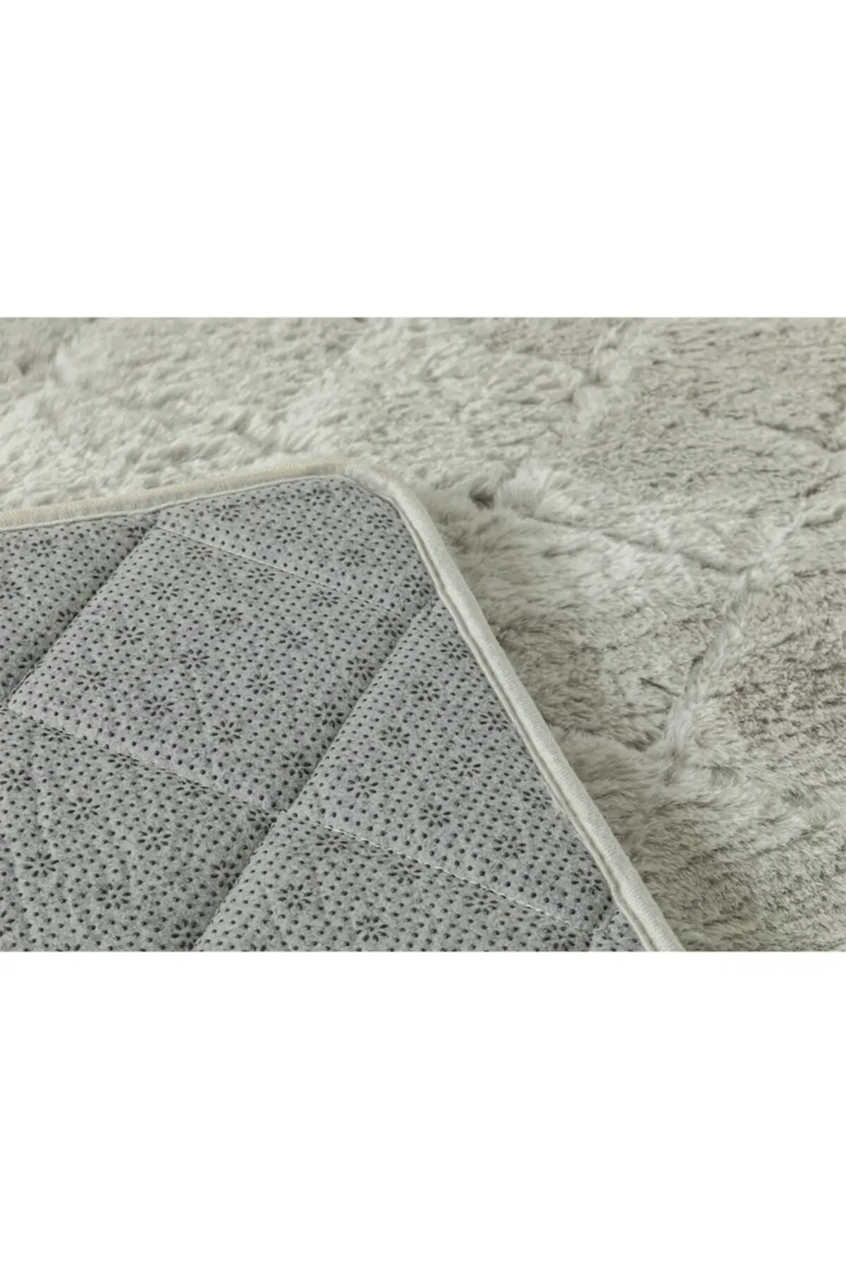 

Rabbit Polyester Bath Mat Set 60x100 - 50x60 Cm Light Gray