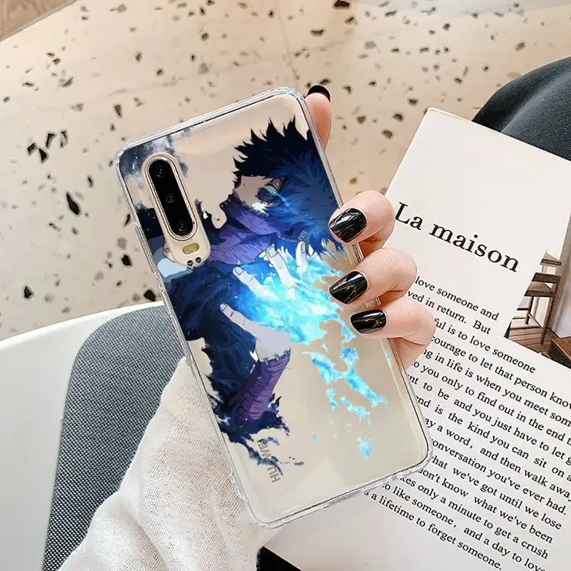 

Hero Academia Evil devil Phone Case Transparent for Samsung A71 S9 10 20 HUAWEI p30 40 honor 10i 8x xiaomi note 8 Pro 10t 11