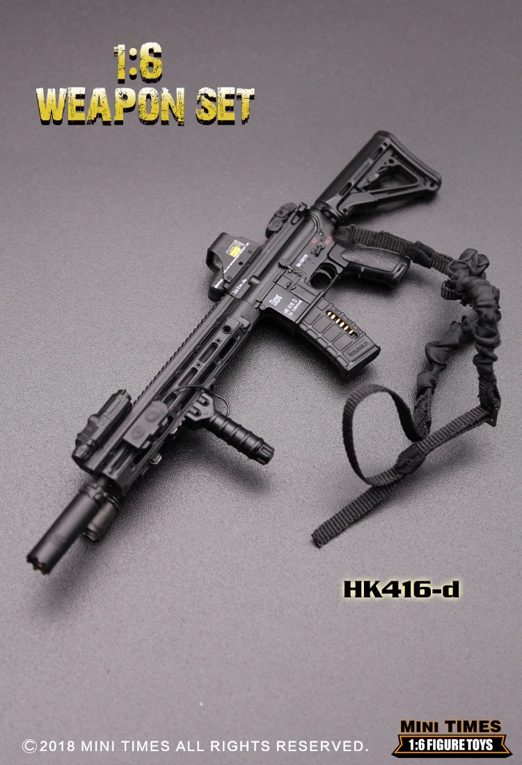 1/6 весы мини-игрушки 1/6 HK416 серии M4 винтовка оружие Модель игрушки для 1" фигурки аксессуары коллекции игрушки
