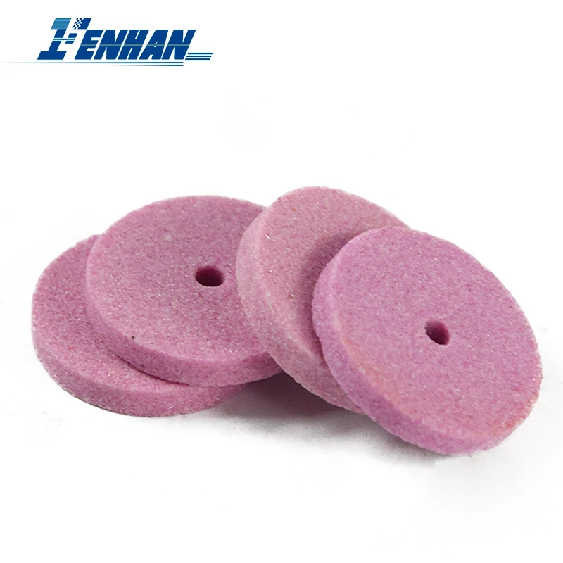 

10pcs Mini Drill Grinding Wheel Buffing Polishing Wheel For Rotary Tools Accessories Grinder Rotary Bits Pink Abrasive Disc