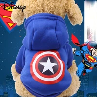 disney cute cartoon pet clothes with hood turned into cat clothes autumn and winter models of small and medium large dog clothes