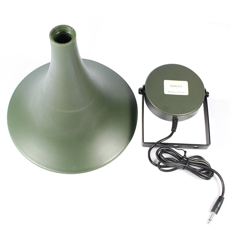 

Mp3 Player Device Bird Caller Hunting Decoy 35W 130DB Louder Voice Outdoor Metal Shelf Hunting Speakers