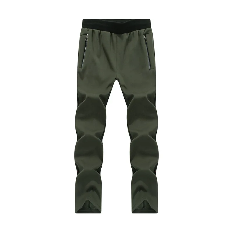 

High Quality Thick Sweatpants Men Fleece Lined Winter Track Pants Male Black Army Green Warm Sports Joggers Plus Size 9xl 8xl