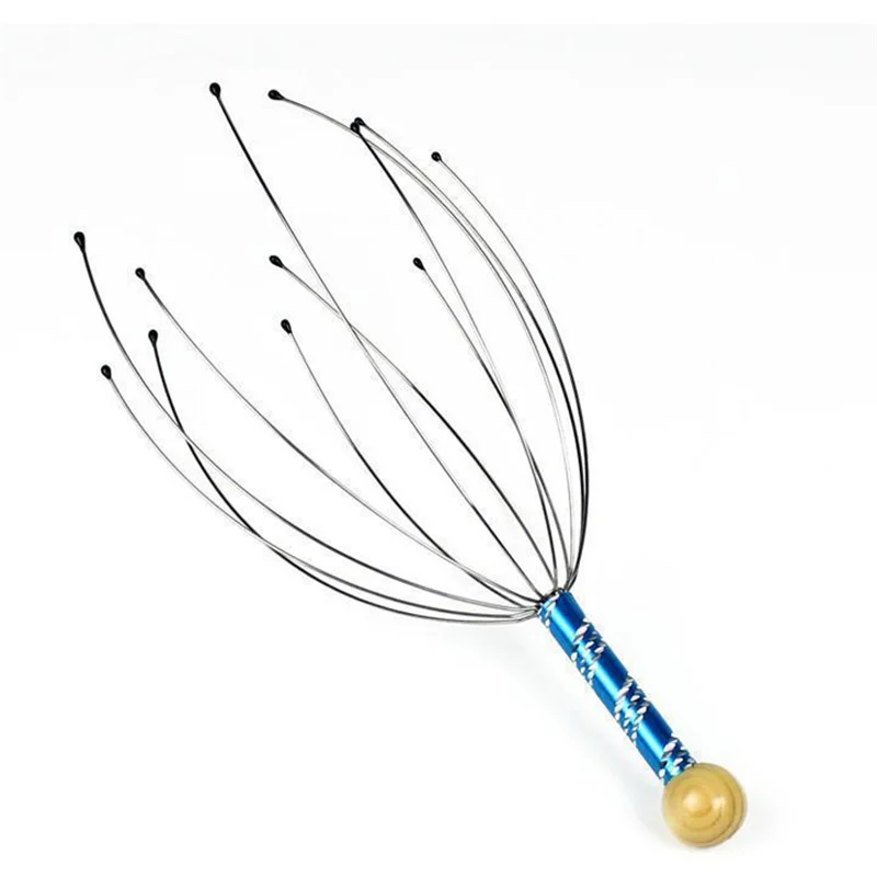 1 шт. массажер-коготь для головы волос шеи тела расслабляющий массаж