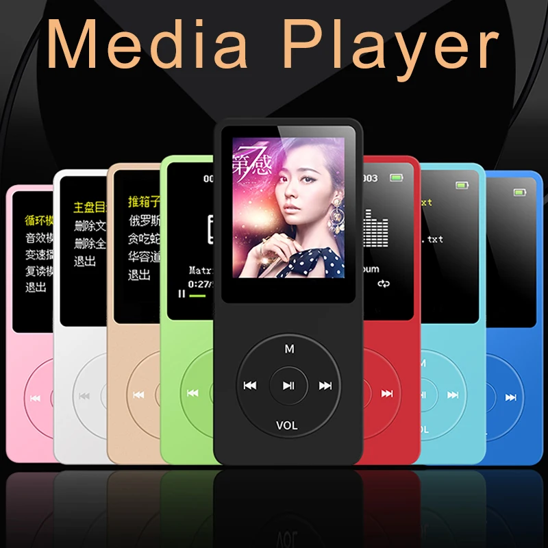 Новый Популярный 70 часов воспроизведения MP3 MP4 без потерь звук портативный