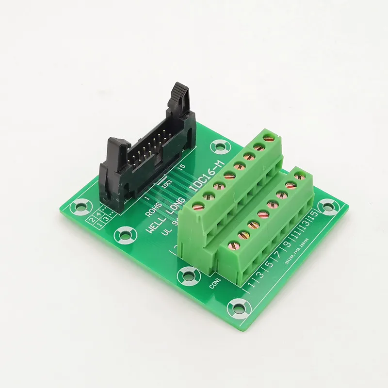IDC16 2x8 штифтов 0 1 "штыревой секционный щит клеммный блок разъем.|terminal block|connector
