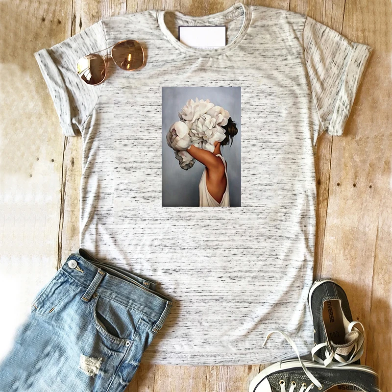 

Women Short Sleeve Women T Shirt Print Tshirt O Neck Loose T-shirt Ladies Summer Causal Tee Shirt