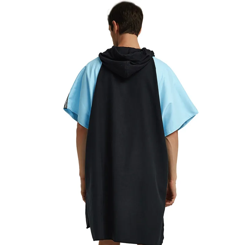 Носимый халат спортивное полотенце для улицы водопоглощающее серфинга взрослых