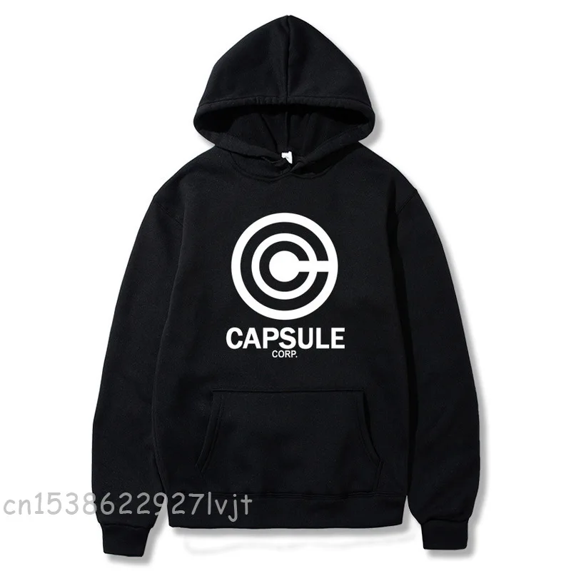 

Capsule Corp Hoodies Men Japan Anime Funny Sweatshirts Women Men Hooded Sweatshirt 2021 Winter Autumn Sportswear
