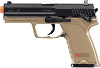 elite force hk heckler koch usp 6mm bb pistol airsoft gun standard action dark earth brown