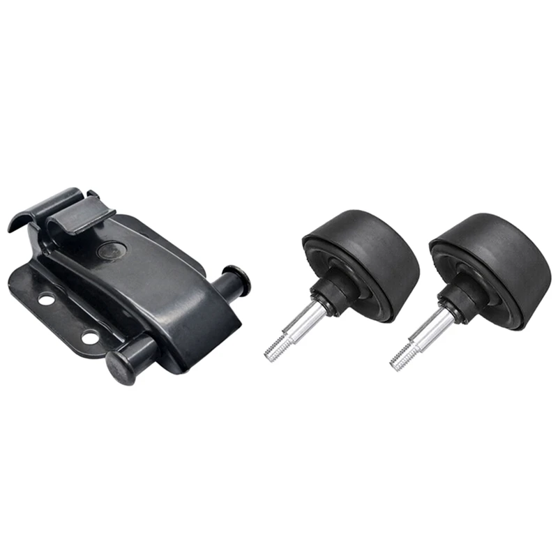 

3 Pcs Car Accessories: 1 Pcs Car Rear Door Check Strap Bracket Locator & 2 Pcs Rear Door Side Panel Check Magnet