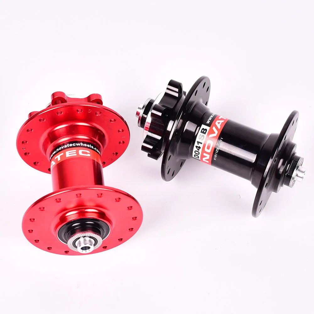 Novatec ступица D041SB D042SB дисковая карта тормоза MTB горный велосипед ступица 4 подшипника велосипедные задние ступицы 24 28 32 36 отверстия 24h 28h 32h 36h