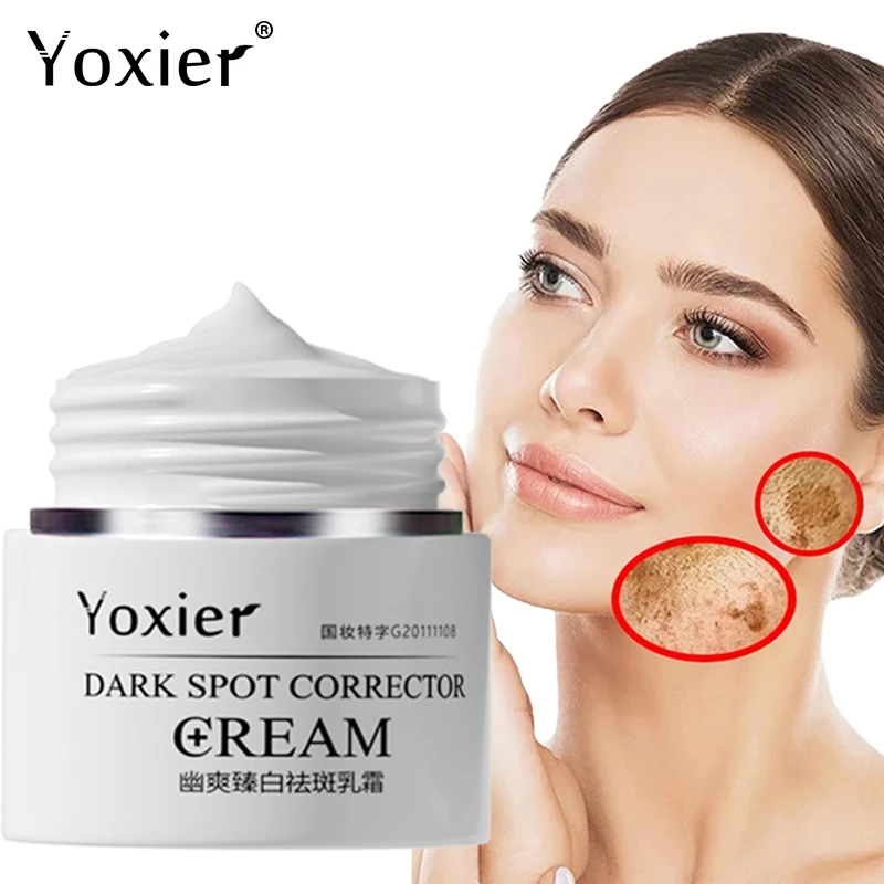 

Dark Spot Corrector Cream Remove Dark Spots Chloasma Anti-Aging Whitening Nourish Brighten Reduce Sun Damage Face Skin Care 30g