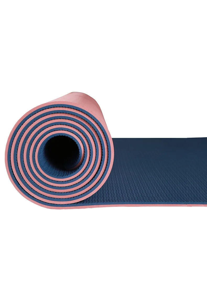 Коврик для йоги из термополиуретана коврики гимнастики фитнеса двухслойные