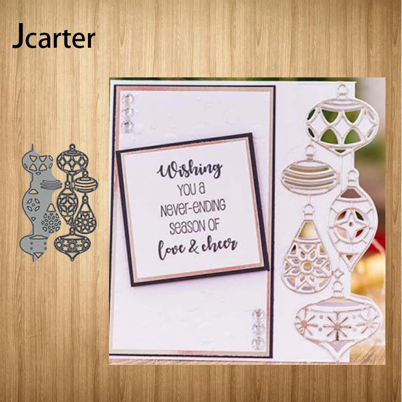 

Lantern Hollow Pendant New Metal Cutting Dies Craft Stencil Diy for Scrapbooking Handmade Card Make Shape Album Decoration Model