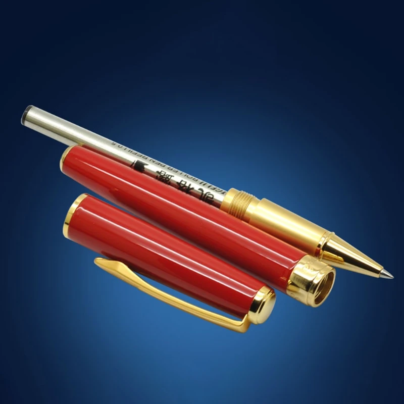 

Luxury Metal Signature Fountain Pen Business Writing Signing Calligraphy Pens Office School Supplies Stationery