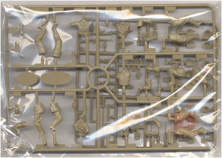 1/35 сборочный солдат 35196 немецкая фронтальная модель, комплект для игрушек