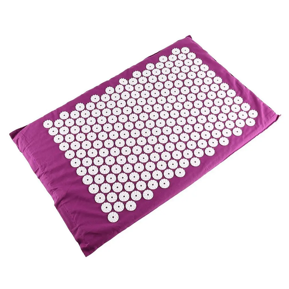 

Acupuncture Massage Mat Acupuncture Massage Pillow Set Yoga Mat Set Massage Pillow Set Increases Blood Circulation